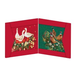 Julekort Ling Design 8 kort 2 designs Rd